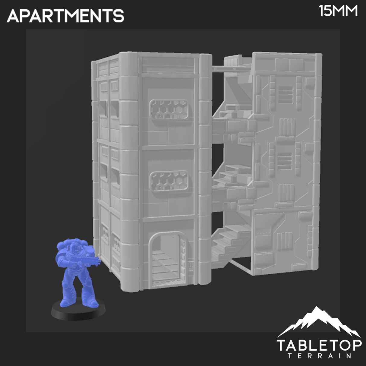 Midrim City Apartments - Star Wars Legion Building