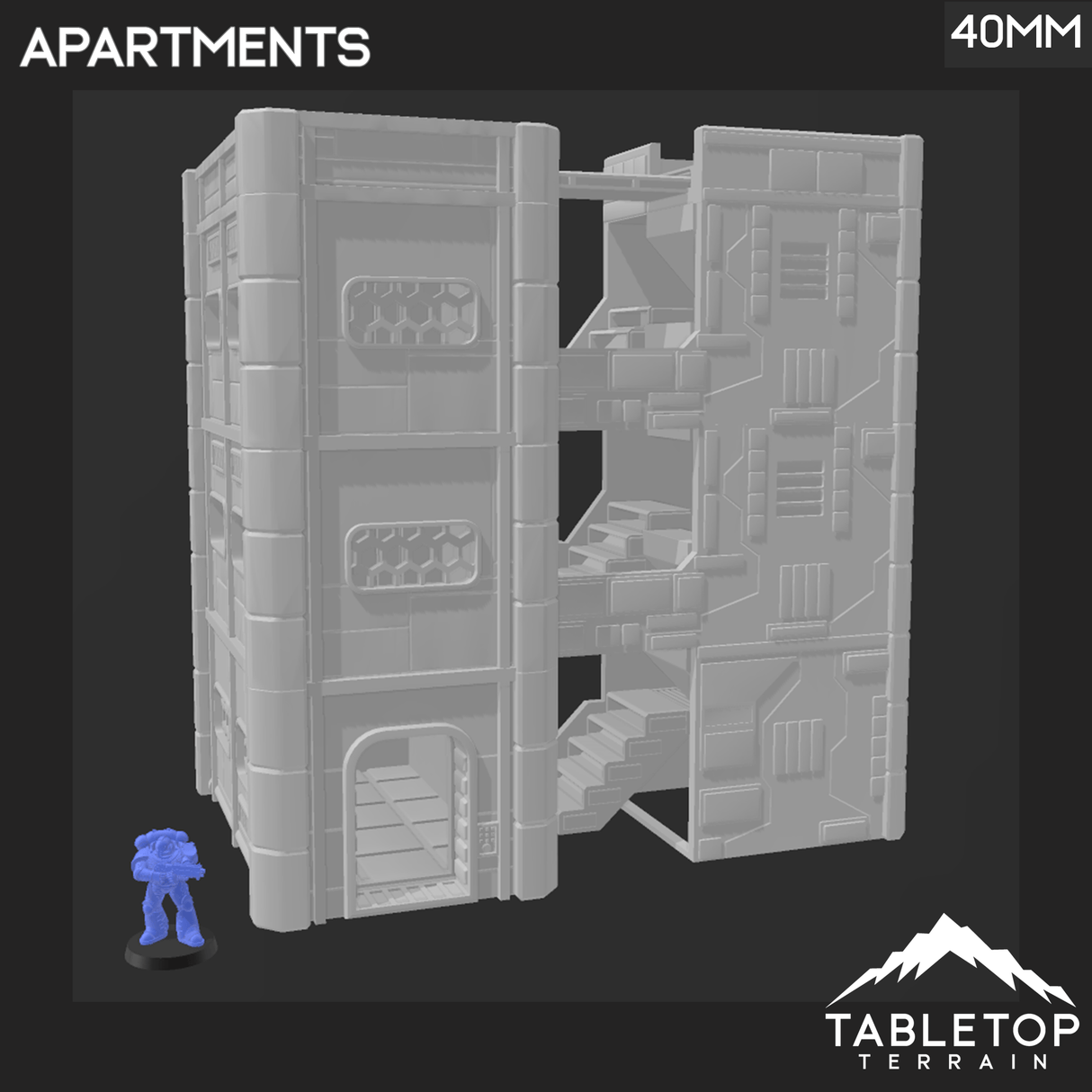 Midrim City Apartments - Star Wars Legion Building