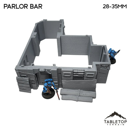 Midrim City Cyberpunk Parlor Bar