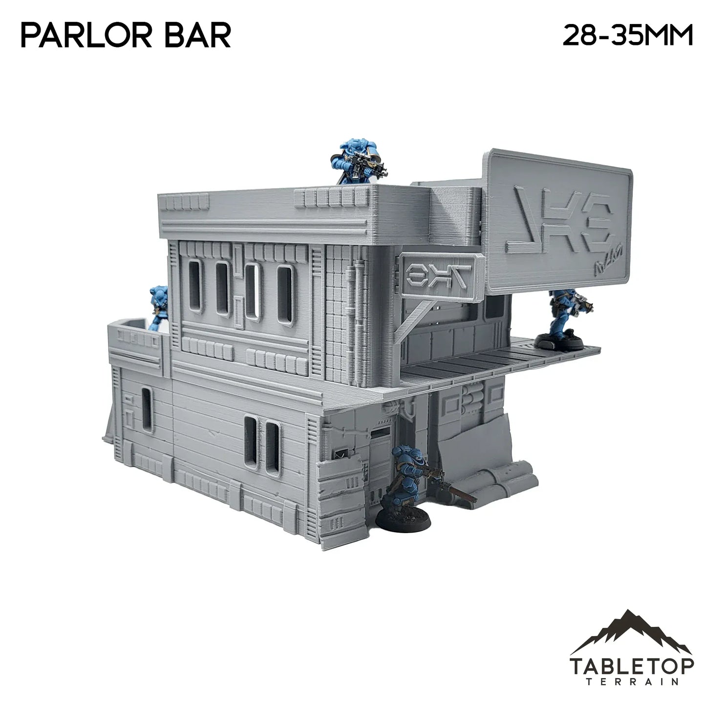 Midrim City Cyberpunk Parlor Bar