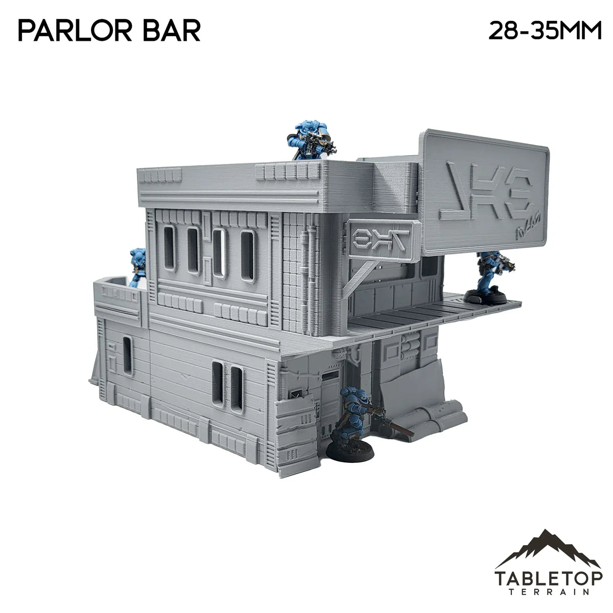 Midrim City Cyberpunk Parlor Bar