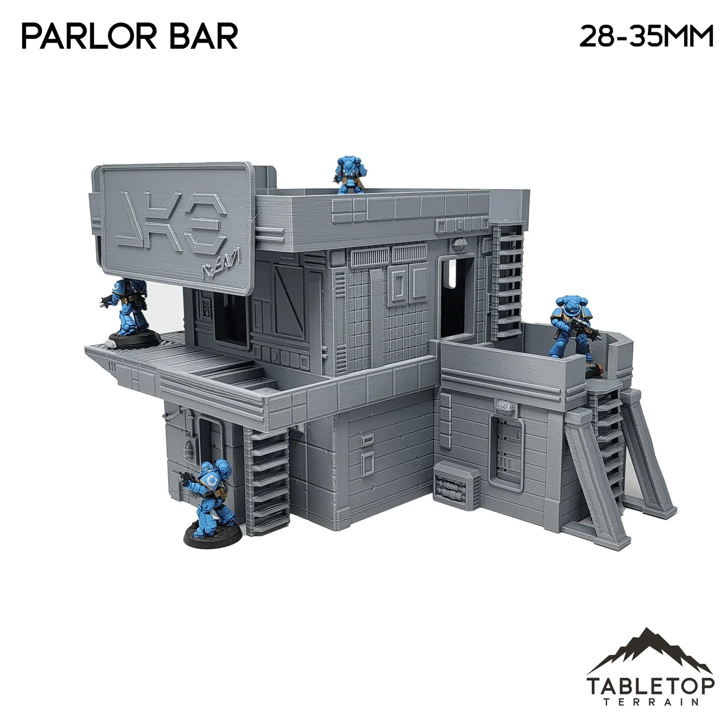 Midrim City Cyberpunk Parlor Bar