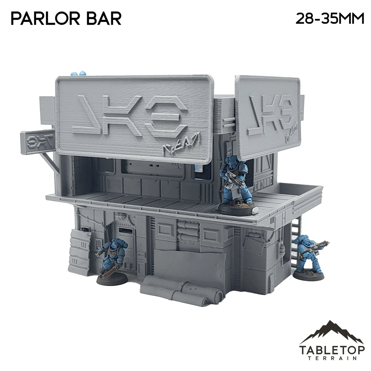Midrim City Cyberpunk Parlor Bar
