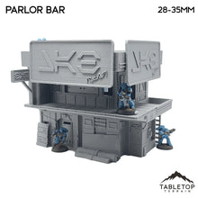 Midrim City Cyberpunk Parlor Bar