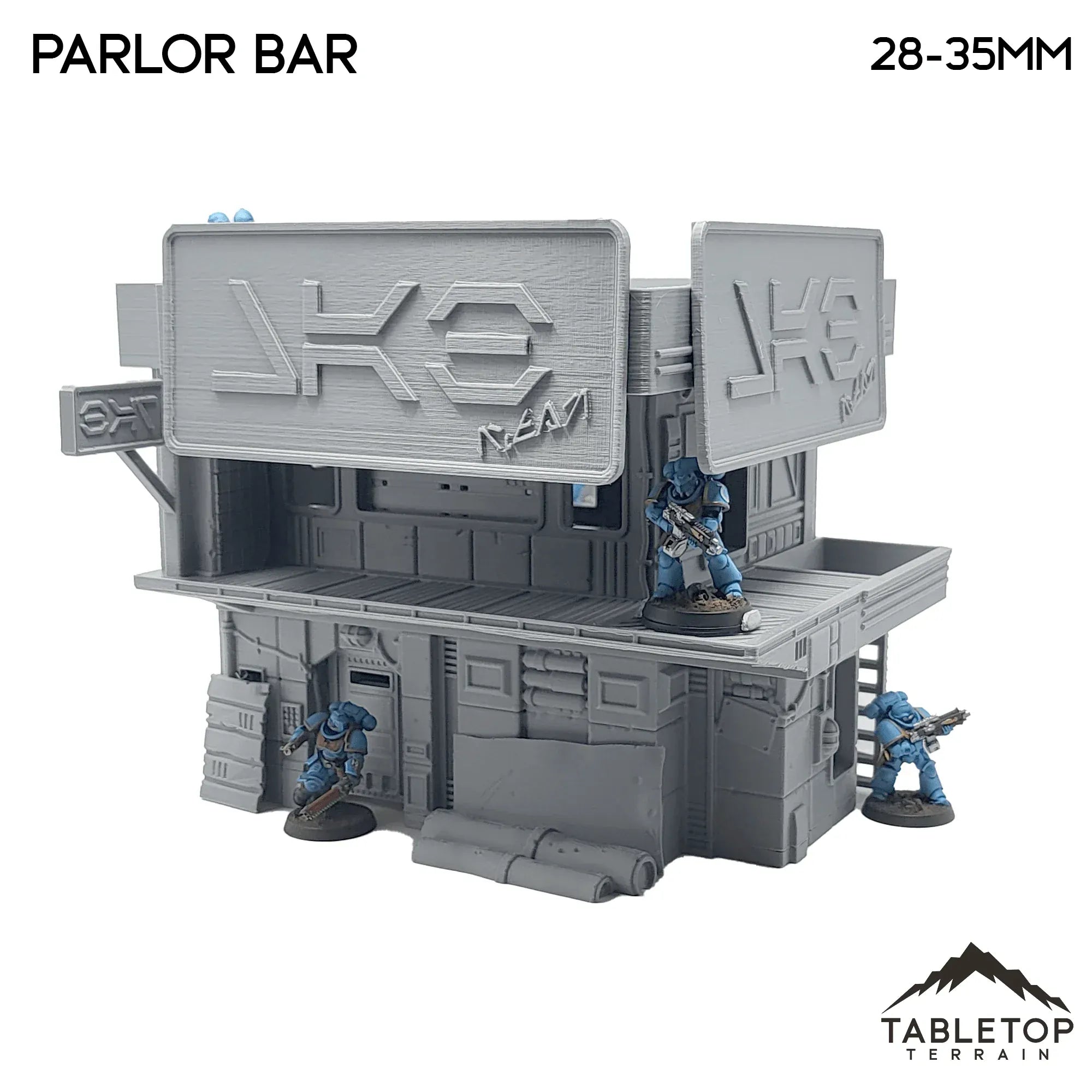 Midrim City Cyberpunk Parlor Bar