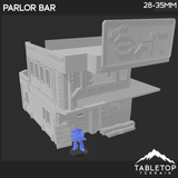 Midrim City Cyberpunk Parlor Bar - Star Wars Legion Building