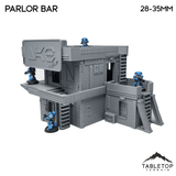 Midrim City Cyberpunk Parlor Bar - Star Wars Legion Building
