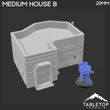 Midrim City Medium House B - Star Wars Legion Building
