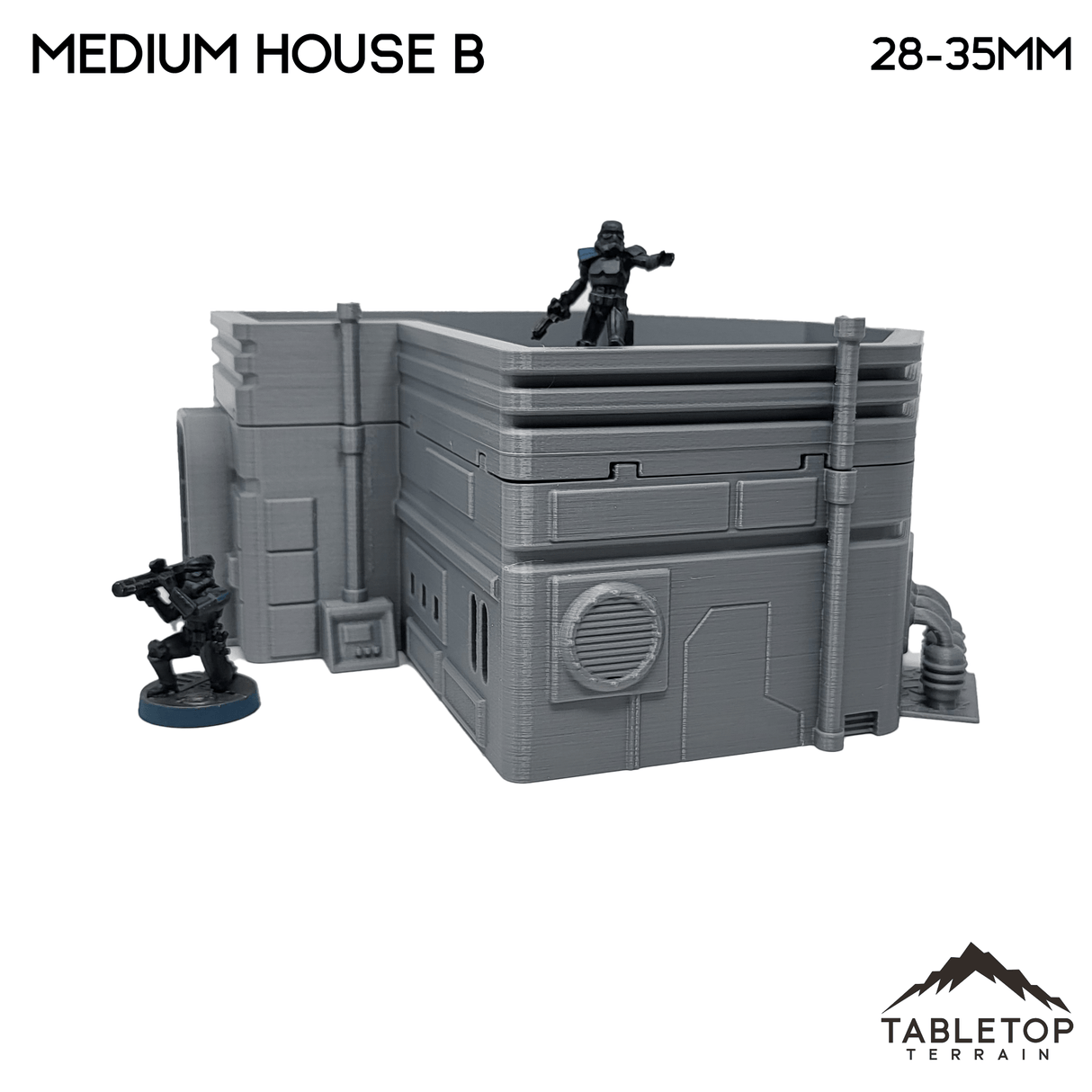 Midrim City Medium House B - Star Wars Legion Building
