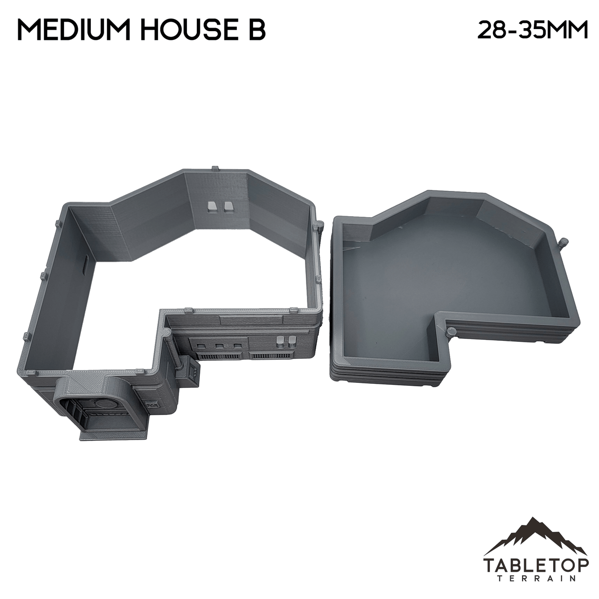 Midrim City Medium House B - Star Wars Legion Building