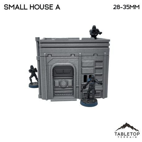 Midrim City Small House A - Star Wars Legion Building
