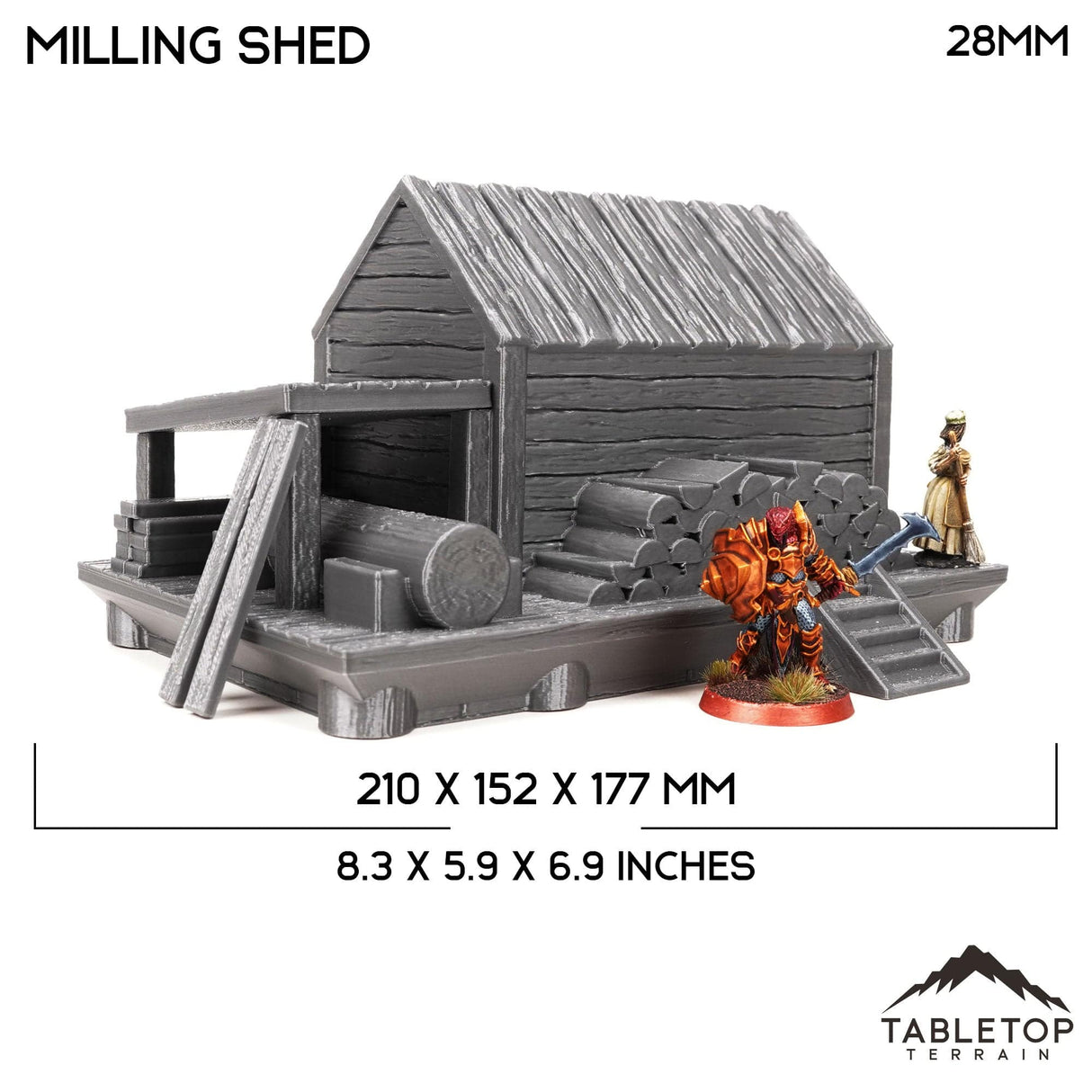 Milling Shed - Town of Grexdale - Fantasy Building