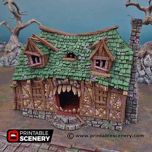Mimic House - Fantasy Building