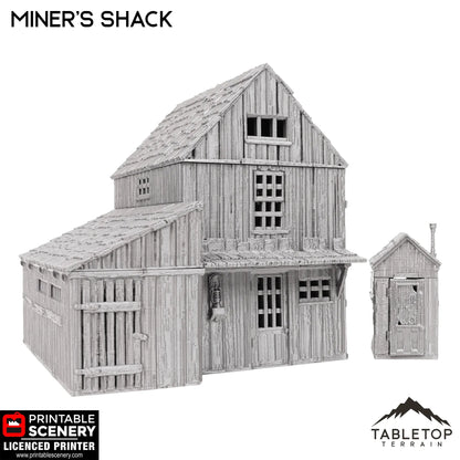 Miners Shack - Wild West Building