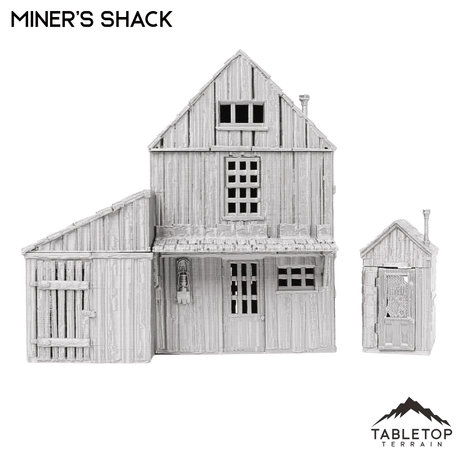 Miners Shack - Wild West Building