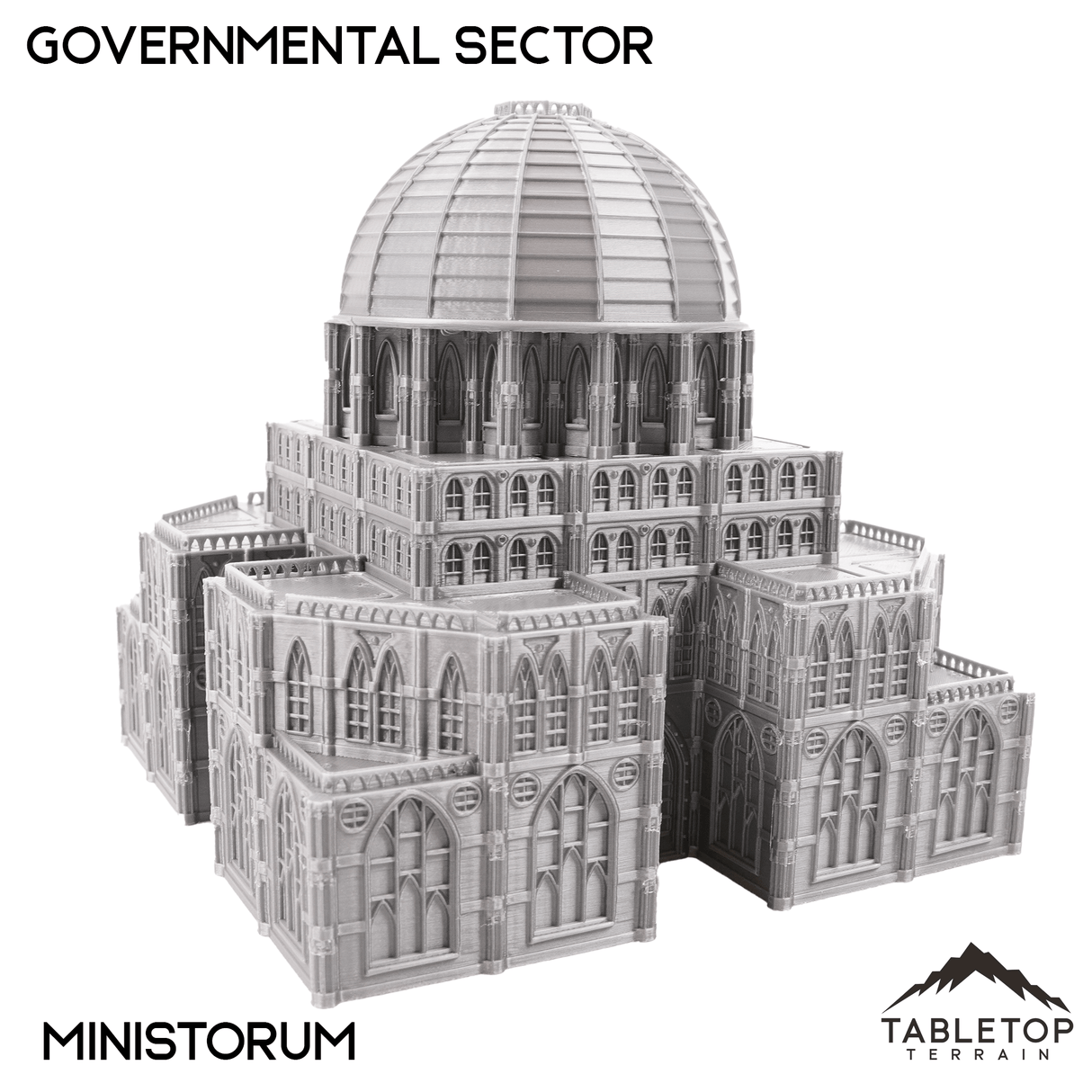Governmental Sector 8mm Scale Building Pack