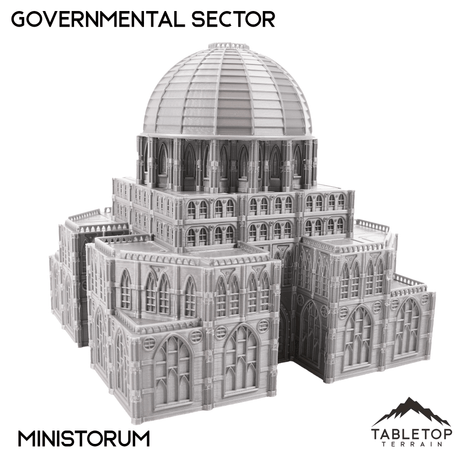 Governmental Sector 8mm Scale Building Pack