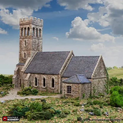Norman Church - Country & King - Fantasy Historical Building