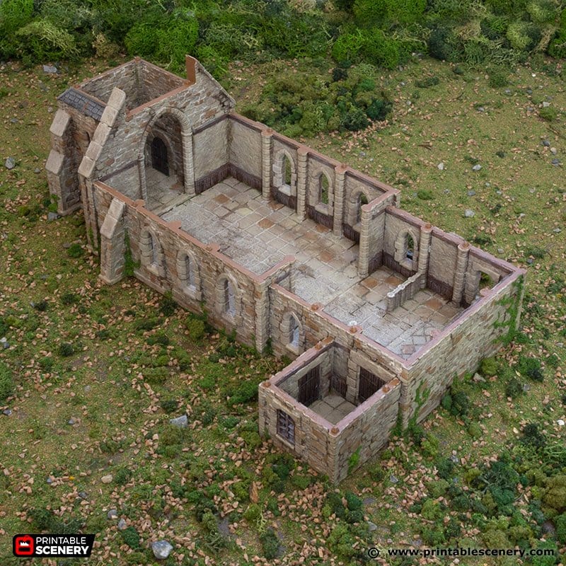 Norman Church - Country & King - Fantasy Historical Building