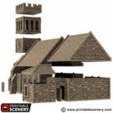 Norman Church - Country & King - Fantasy Historical Building