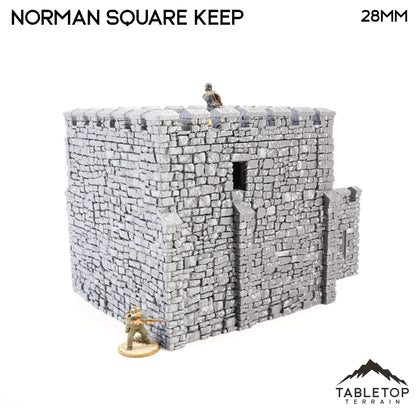 Norman Square Keep - Country & King - Fantasy Historical Building