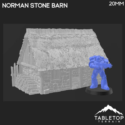 Norman Stone Barn - Country & King - Fantasy Historical Building