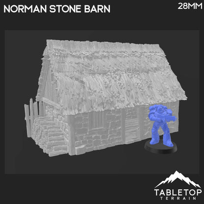 Norman Stone Barn - Country & King - Fantasy Historical Building