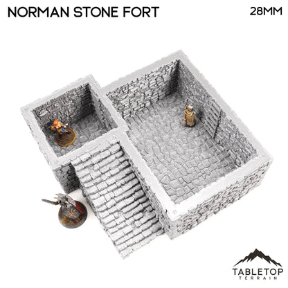 Norman Stone Fort - Country & King - Fantasy Historical Building