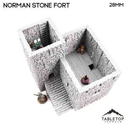Norman Stone Fort - Country & King - Fantasy Historical Building