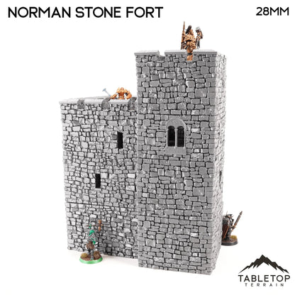 Norman Stone Fort - Country & King - Fantasy Historical Building