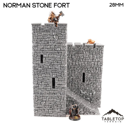 Norman Stone Fort - Country & King - Fantasy Historical Building