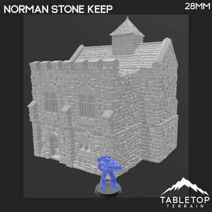Norman Stone Keep - Country & King - Fantasy Historical Building