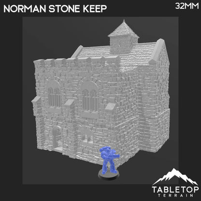 Norman Stone Keep - Country & King - Fantasy Historical Building