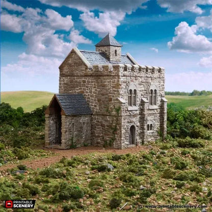 Norman Stone Keep - Country & King - Fantasy Historical Building