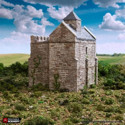 Norman Stone Keep - Country & King - Fantasy Historical Building