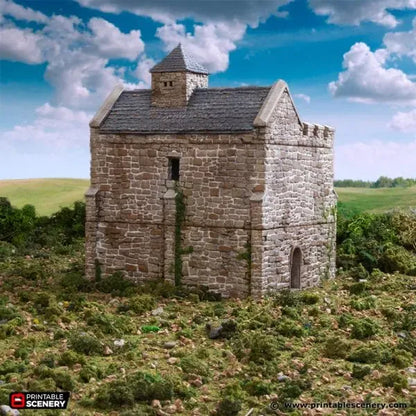 Norman Stone Keep - Country & King - Fantasy Historical Building