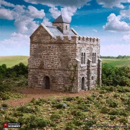 Norman Stone Keep - Country & King - Fantasy Historical Building