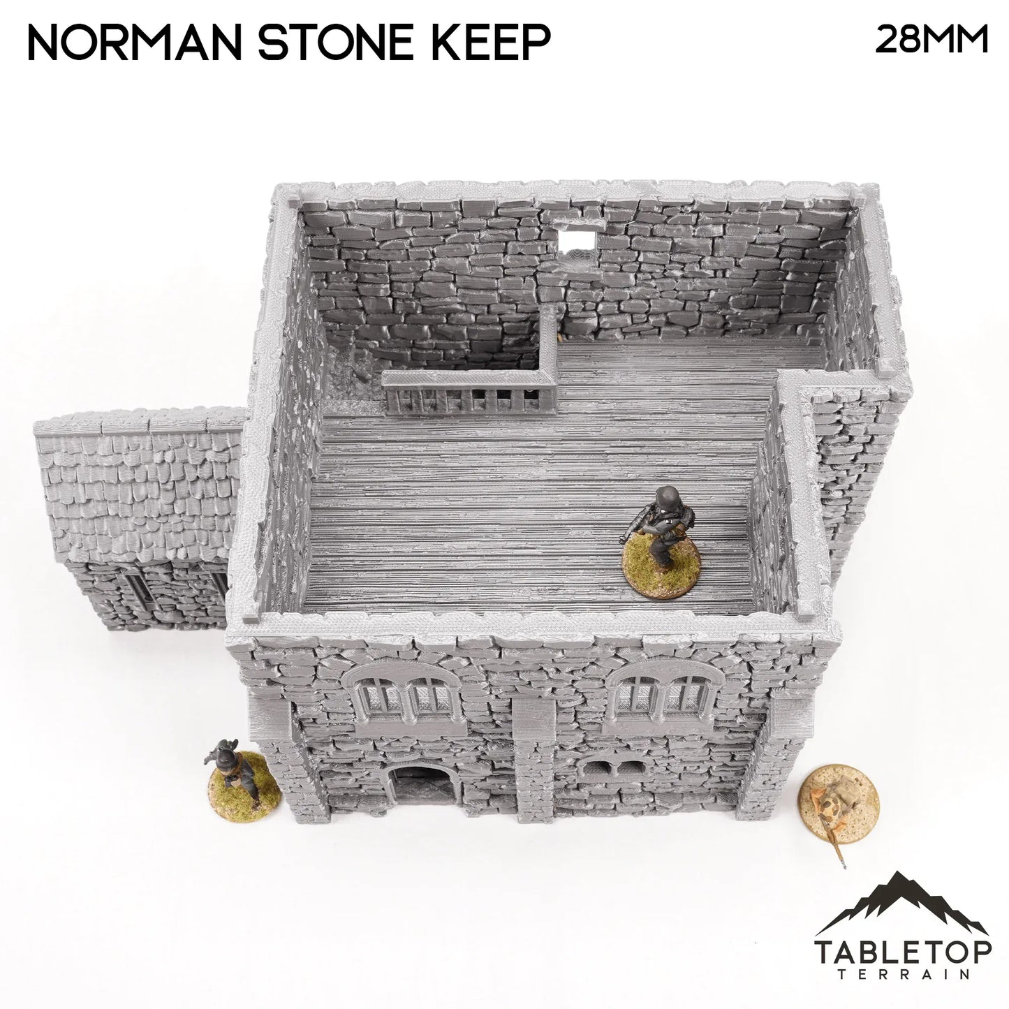 Norman Stone Keep - Country & King - Fantasy Historical Building