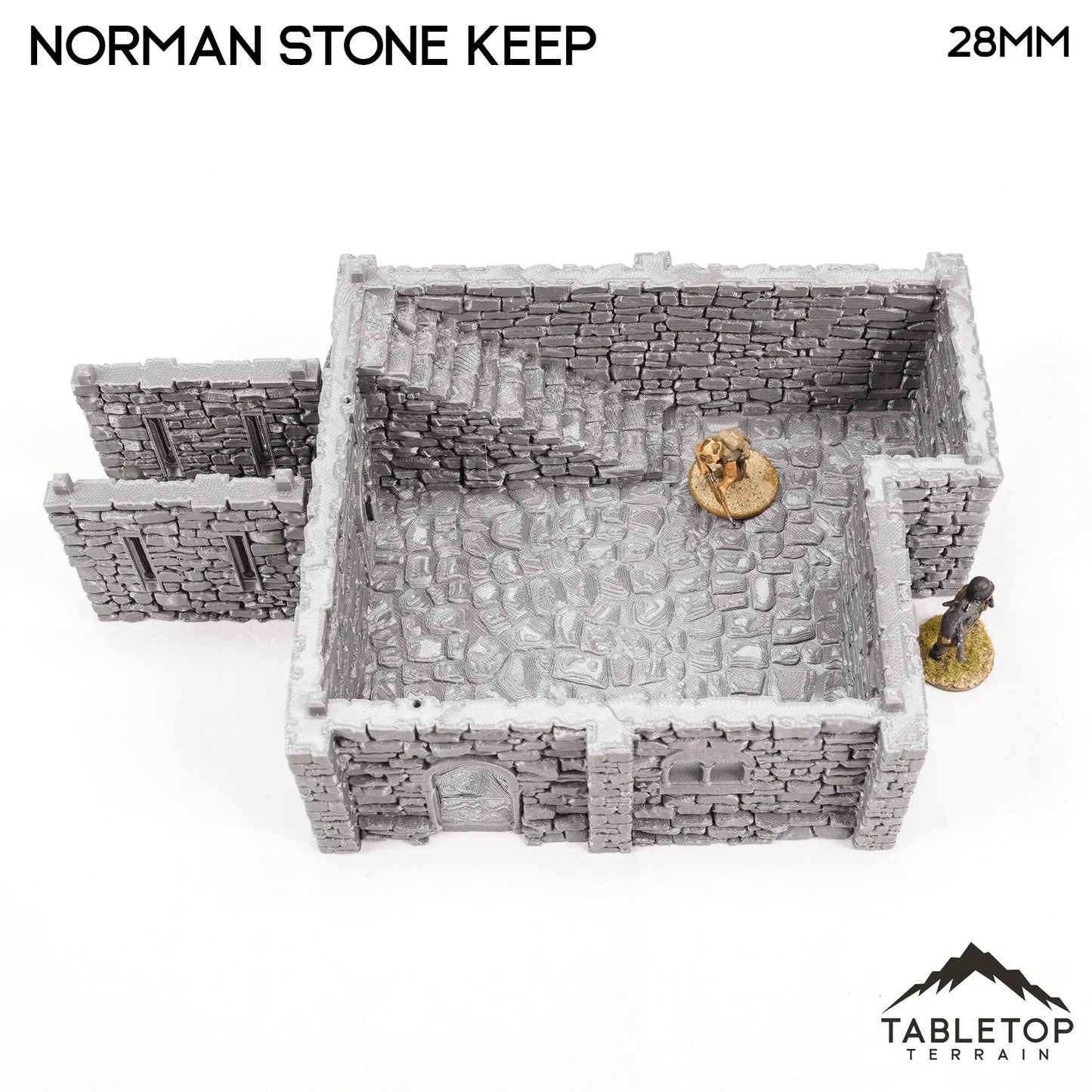 Norman Stone Keep - Country & King - Fantasy Historical Building