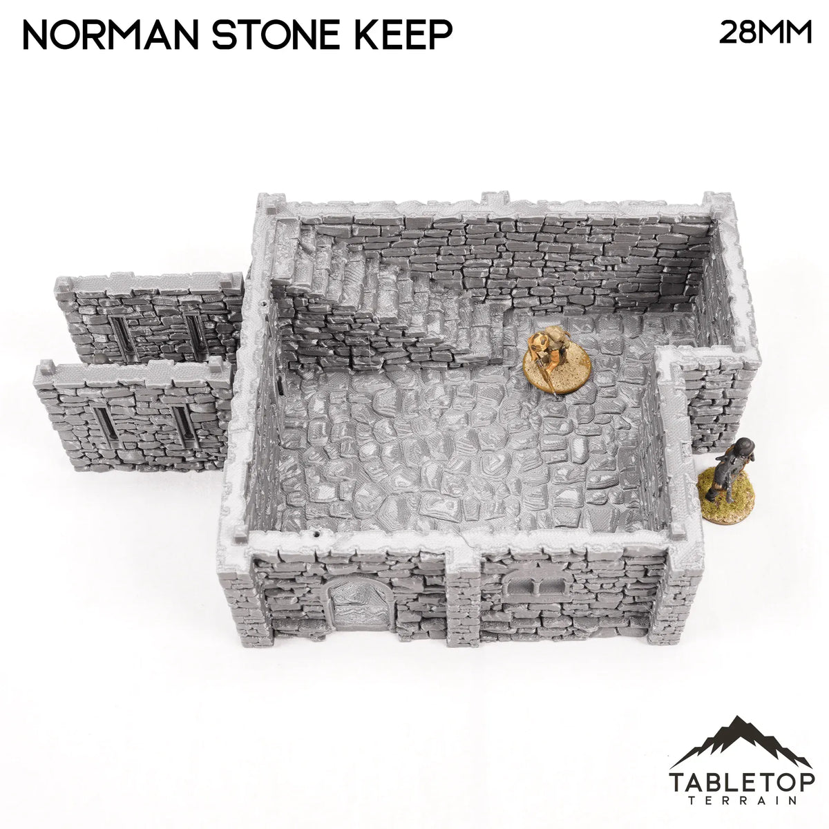 Norman Stone Keep - Country & King - Fantasy Historical Building