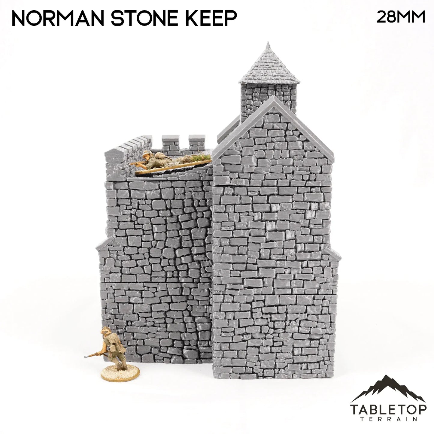 Norman Stone Keep - Country & King - Fantasy Historical Building