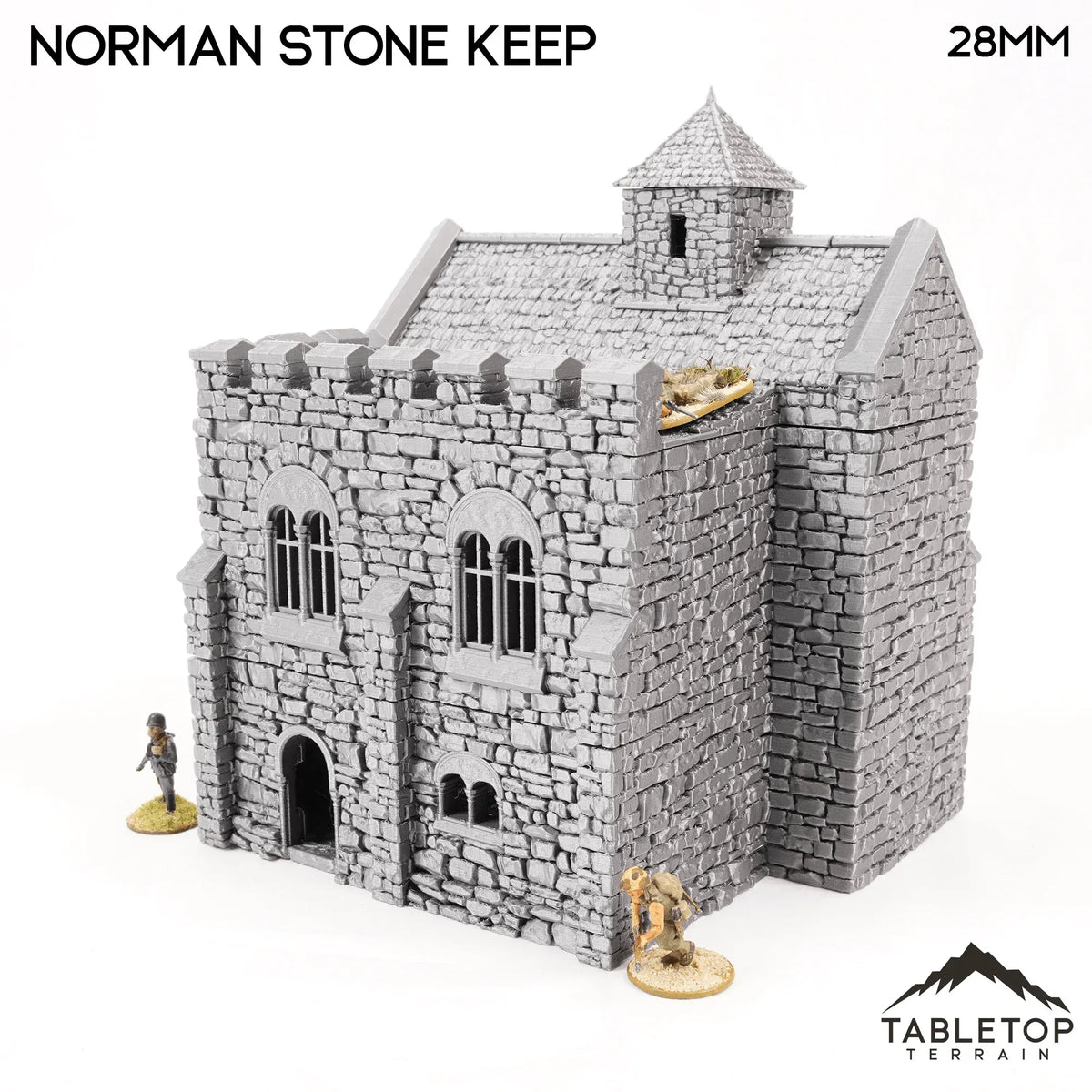 Norman Stone Keep - Country & King - Fantasy Historical Building