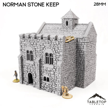 Norman Stone Keep - Country & King - Fantasy Historical Building