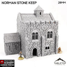Norman Stone Keep - Country & King - Fantasy Historical Building