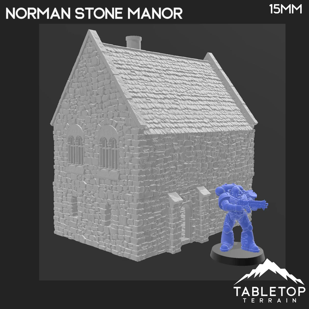 Norman Stone Manor - Country & King - Fantasy Historical Building
