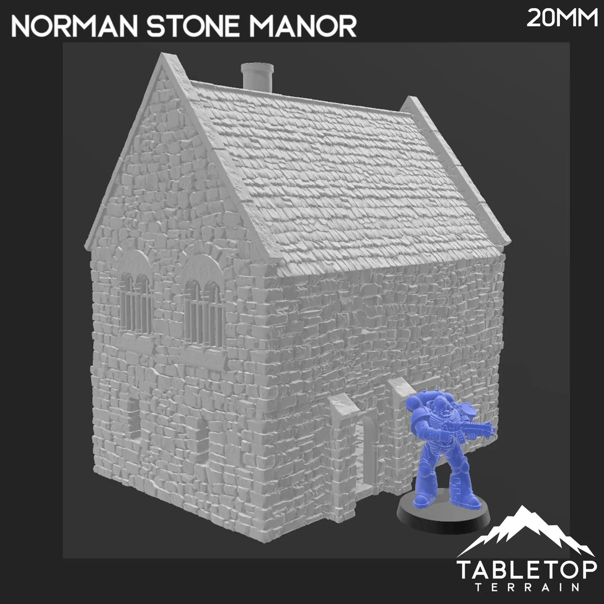 Norman Stone Manor - Country & King - Fantasy Historical Building