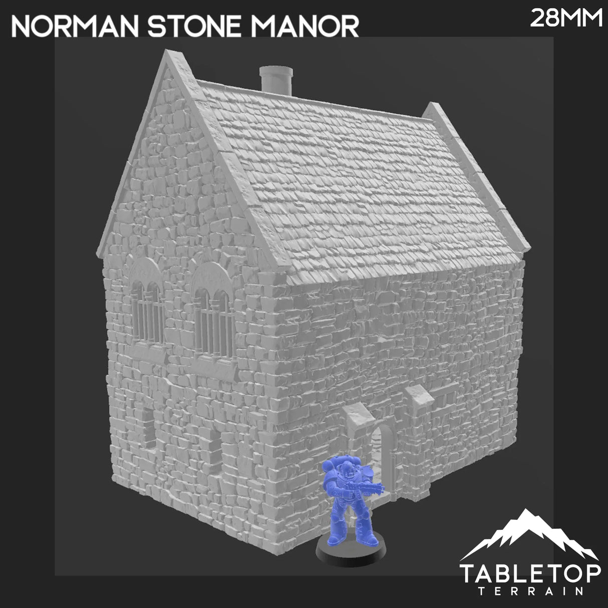 Norman Stone Manor - Country & King - Fantasy Historical Building