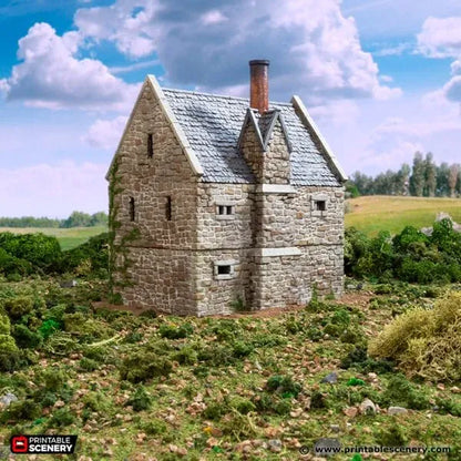 Norman Stone Manor - Country & King - Fantasy Historical Building