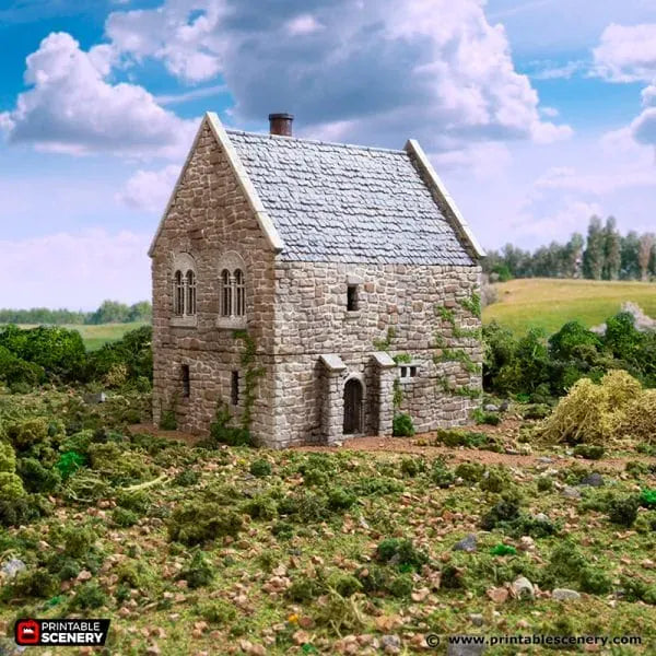 Norman Stone Manor - Country & King - Fantasy Historical Building