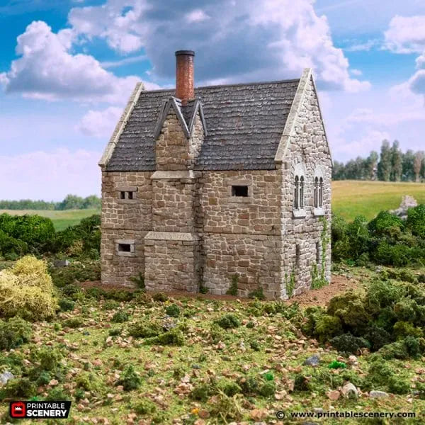 Norman Stone Manor - Country & King - Fantasy Historical Building